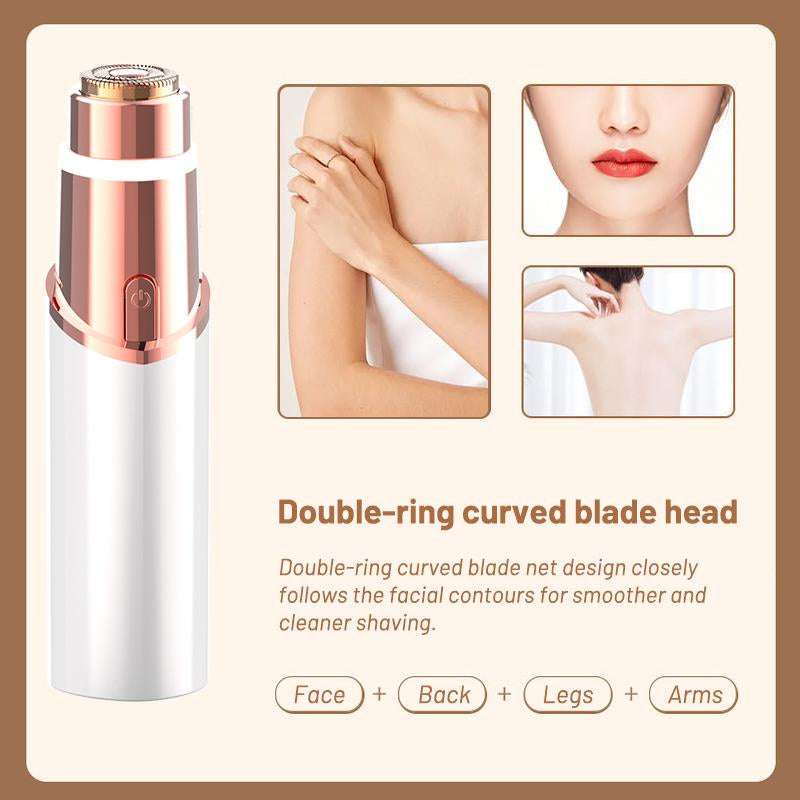2 in 1 Facial & Eyebrow Hair Trimmer,Electric Eyebrow Trimmer, Lip Facial Body Hair Removal Tool, Facial Hair Care Tool, Electric Shaver Women, Eyebrow, Epilator Hair Remover#Tiktokshopholidayhaul